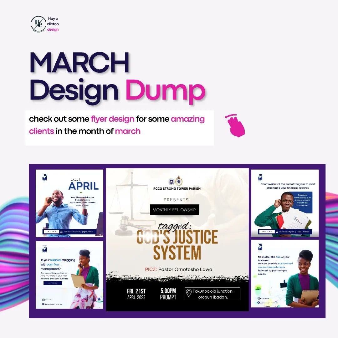 Caleb__Adeosun's tweet photo. Hello guys,
Decided to showcase some flyer designs i did for some amazing clients last month
Let me know which one is your favourite in the comments section
#carousel #carouseldesigns
#carouselpost #carousels #content #contentcreators #GraphicDesigner
#graphicdesigners #Canva https://t.co/Pen2K8S6nT