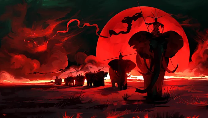Good morning!Let's start the week with some red art. It is definitely my favourite color to use :)#ArtistOnTwitter 