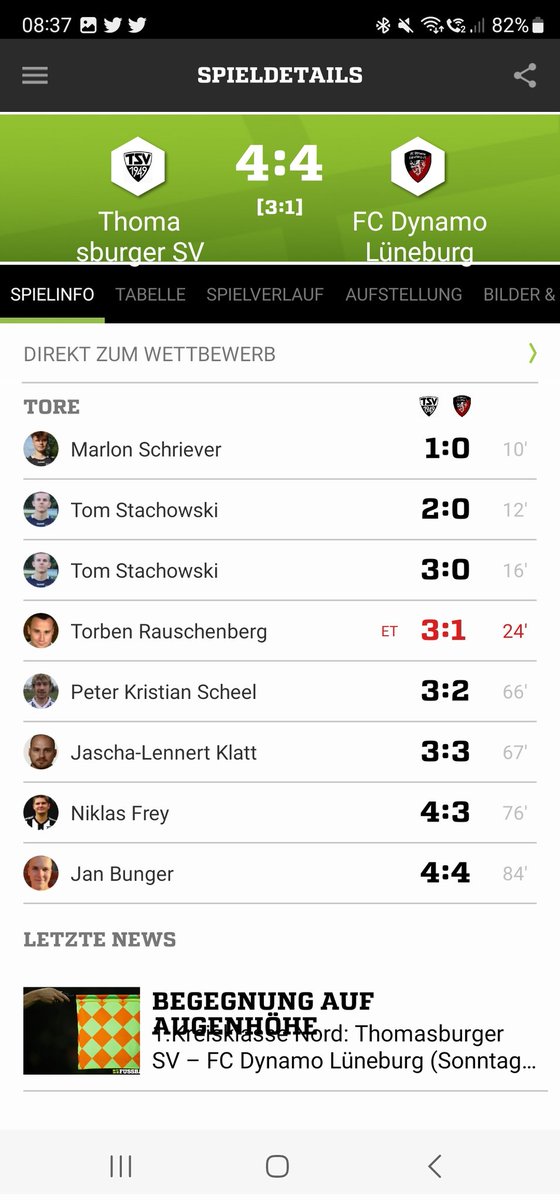 FCD09LG's tweet photo. Wie giftig mich dieses Ergebnis in die Woche schiebt und Donnerstag geht's weiter
#ForzaFCD #FCDL #Amateurfußball https://t.co/AyogEd7C2H