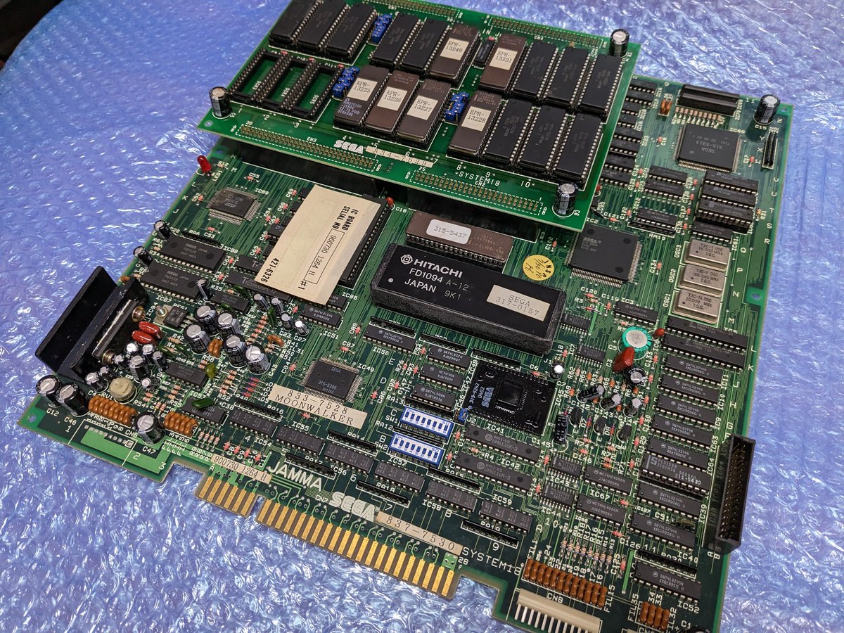 期間限定値下げ！アーケードゲーム基板 マイケルジャクソン ムーンウォーカー 期間限定値下げ！アーケードゲーム基板 マイケルジャクソン ムーン