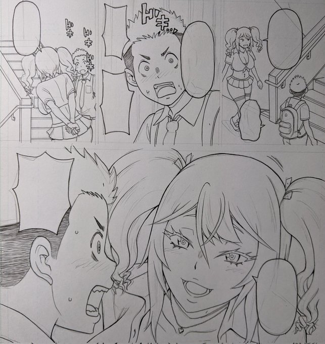 いいビッチ顔が描けた☺️ 