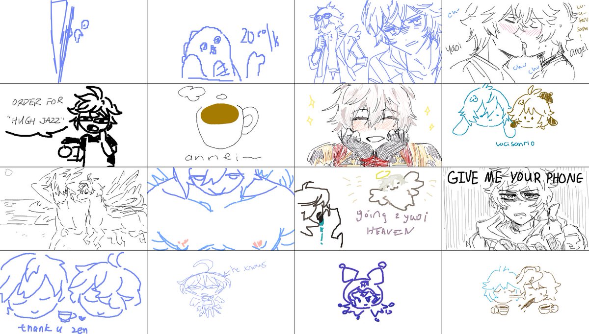 HERES A COMPILATION thankyou.... they're beautiful..... granblue fantasy 