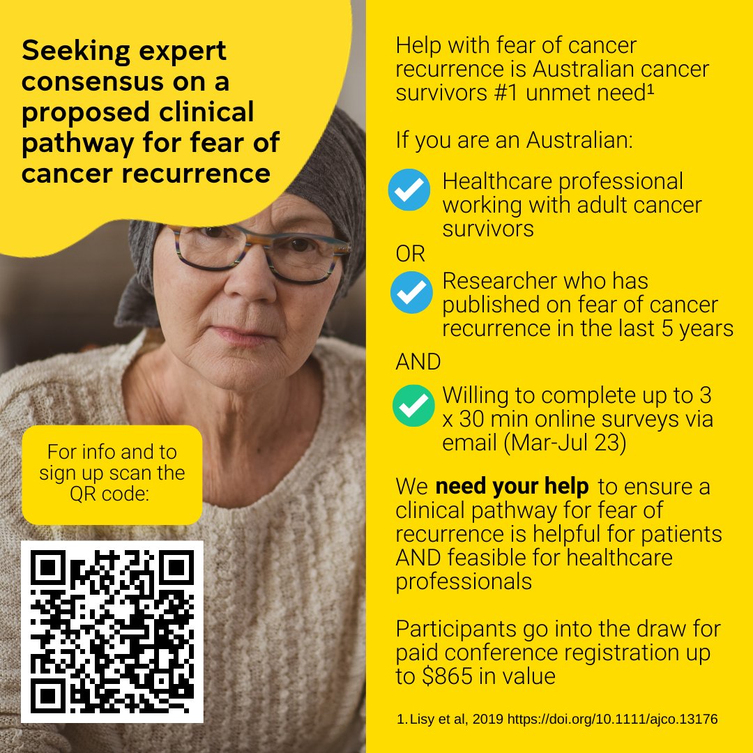 UNSW South West Sydney Clinical Campuses (@swsydunsw) on Twitter photo UNSW researchers collaborating with <a href="/POCOG1/">POCOG</a> are seeking expert consensus on a proposed clinical pathway for fear of cancer recurrence - more information and sign up available at buff.ly/3ZEblYp (HC230052 V1, 20/3/23) UNSW researchers collaborating with <a href="/POCOG1/">POCOG</a> are seeking expert consensus on a proposed clinical pathway for fear of cancer recurrence - more information and sign up available at buff.ly/3ZEblYp (HC230052 V1, 20/3/23)