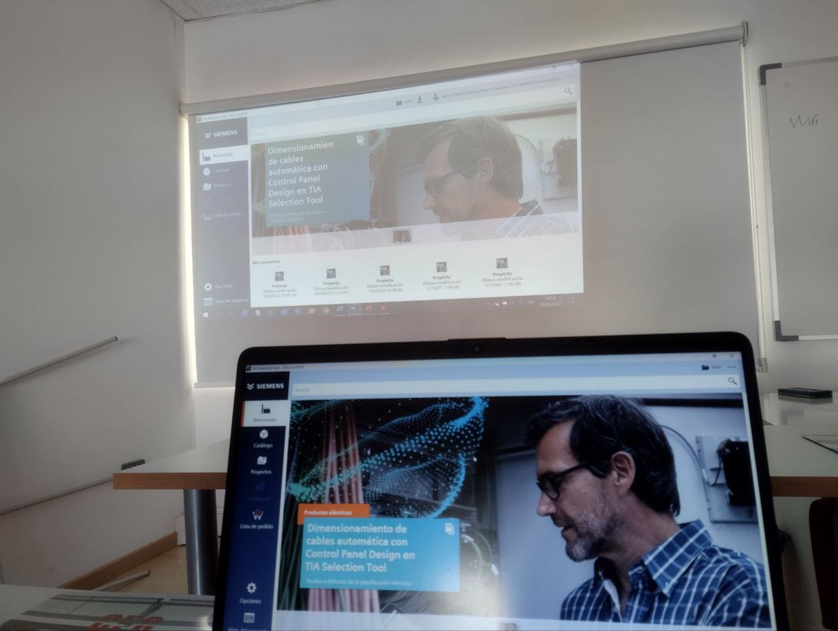 IgcTrade's tweet photo. Nuestro equipo técnico asiste a una Jornada Técnica Industrial de Distribución impartida por Siemens, plazos de entrega, novedades y configuración de sistemas en automatización mediante el programa Tia Selection Tool, con el objetivo de ofrecer el mejor servicio al cliente. https://t.co/XNGt1DUn9u