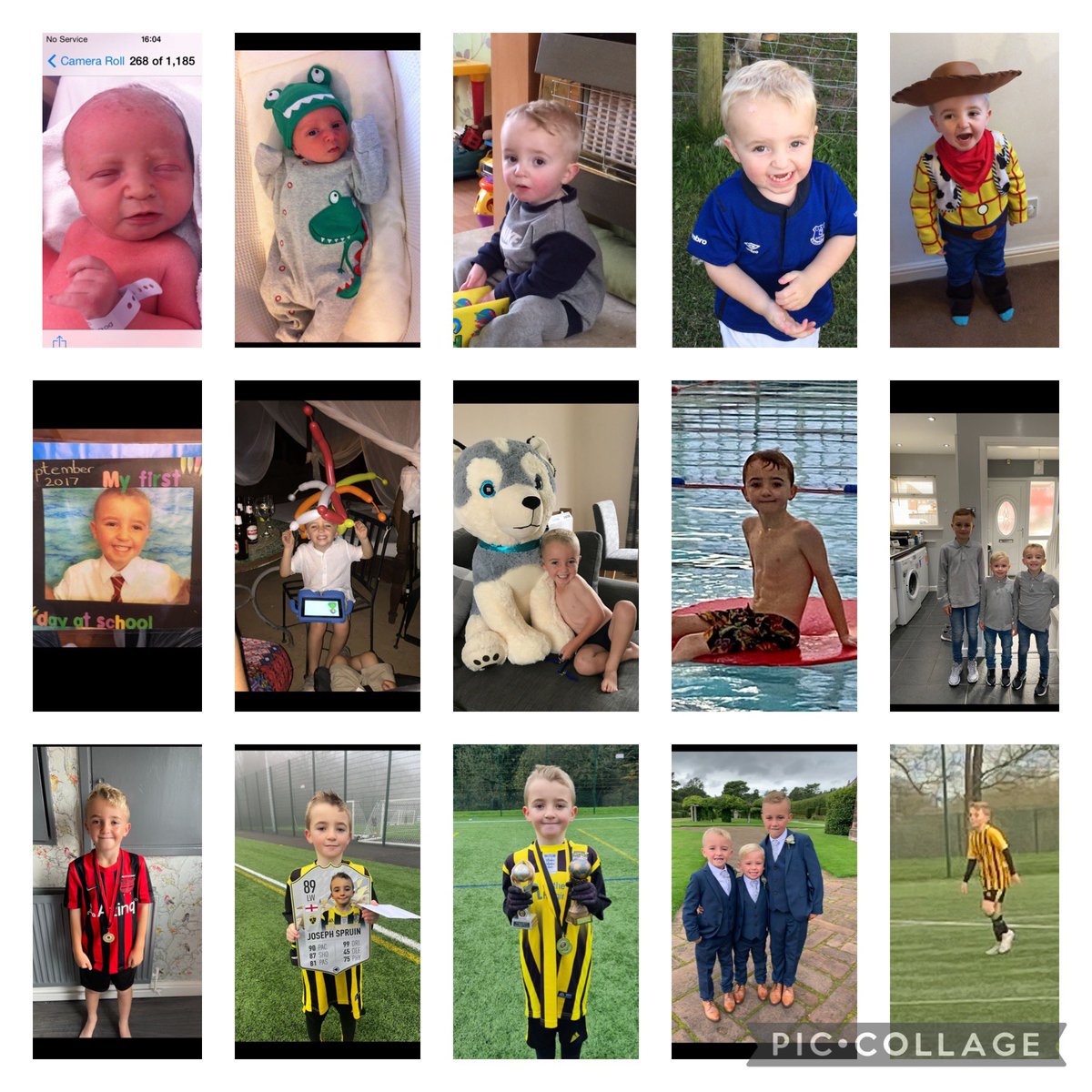 NSpruin's tweet photo. Happy 10th birthday to our beautiful Joseph have the best day we love you loads 🥰👦🏼🕺🏻⚽️💙🎂🎈🎉🎁xx https://t.co/vWCU9K7oIv