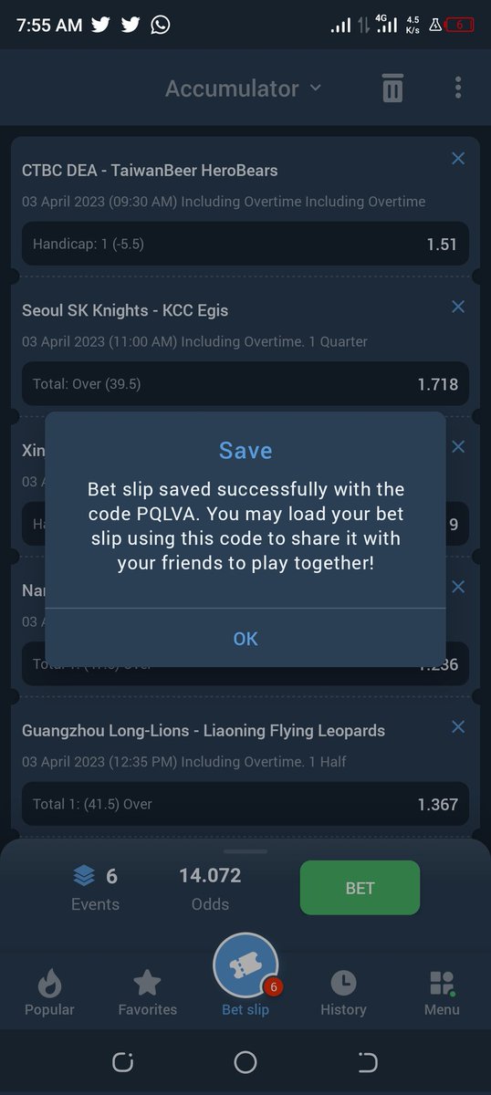PPuntist's tweet image. Let&apos;s use this 15 odds and guide this morning. PQLVA 1XBET NG #bettingcode
