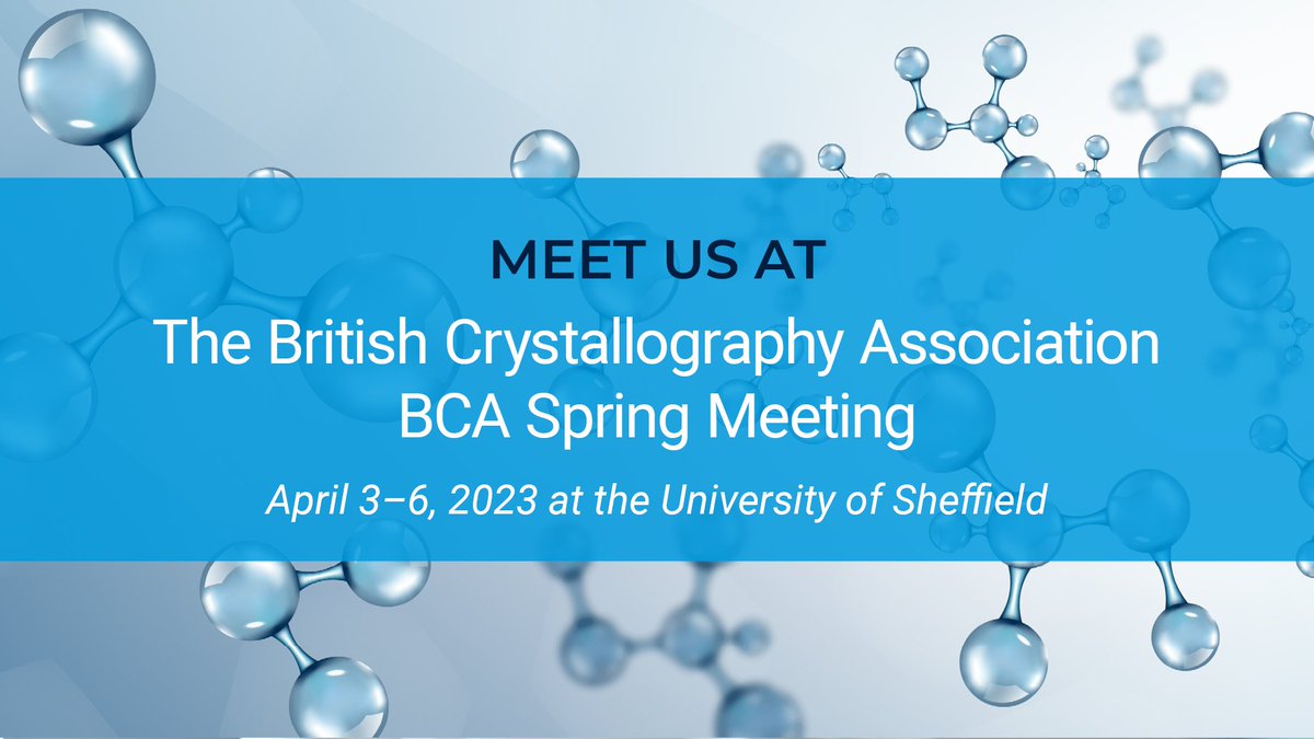 Join us at the BCA Spring Meeting. crystallography.org.uk/spring-meeting… #BCASpringMeeting #Crystallography #IndustryLeaders #Networking #Innovation #ScienceResearch #ScienceCommunity