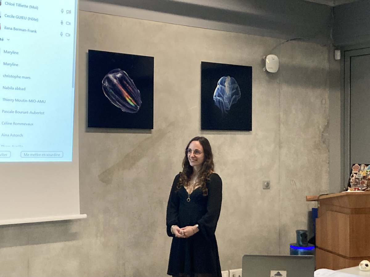 Congratulations to Chloé Tilliette for her great PhD defense "Influence of iron and other trace elements from shallow hydrothermal sources on marine biogeochemistry in the Western Tropical South Pacific Ocean" <a href="/IMEV_mer/">IMEV-Institut de la Mer de Villefranche</a> <a href="/LovLabo/">LABO LOV</a>