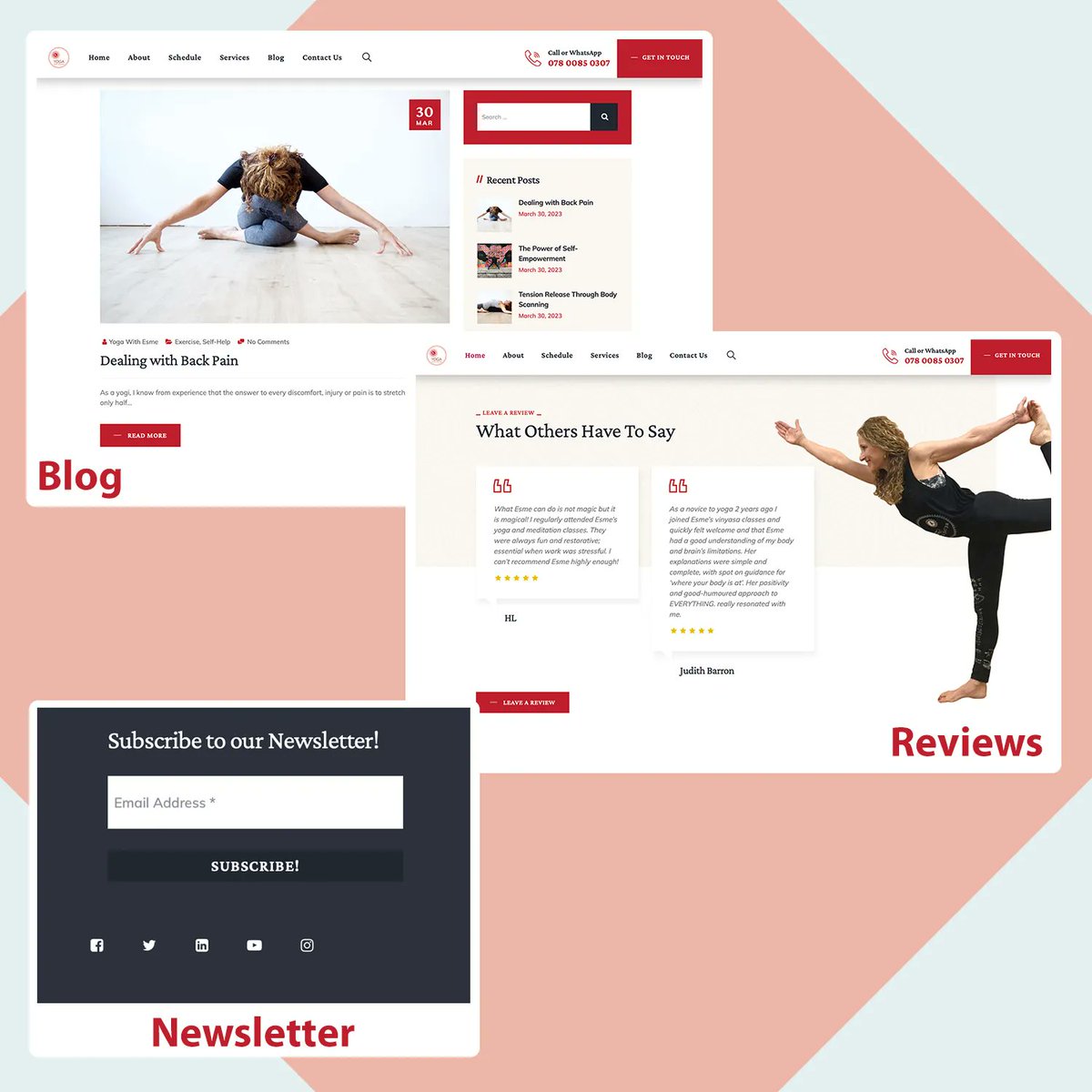 GUESS WHO’S GOT A NEW WEBSITE! 

#NewWebsite #Schedule #Services #YogaEvents #YogaTrainings #AlternativeTherapies #Spanish #English #MentalHealthMatters #HelpYourself #Review #Newsletter #Yoga #Reiki