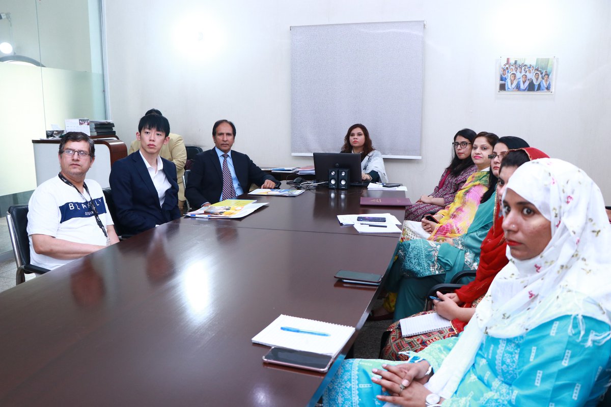 penpk's tweet photo. PEN welcomed Mr. Yuma Muranushi, Founder of Nippon Donation Foundation, Japan at the PEN Head Office, Lahore on 27th March 2023. CEO, Dr. Muhammad Najeeb Khan briefed him about our working span. #ProgressiveEducationNetwork #QualityEducation4All #nippondonationfoundation #japan https://t.co/psEeGaBSax