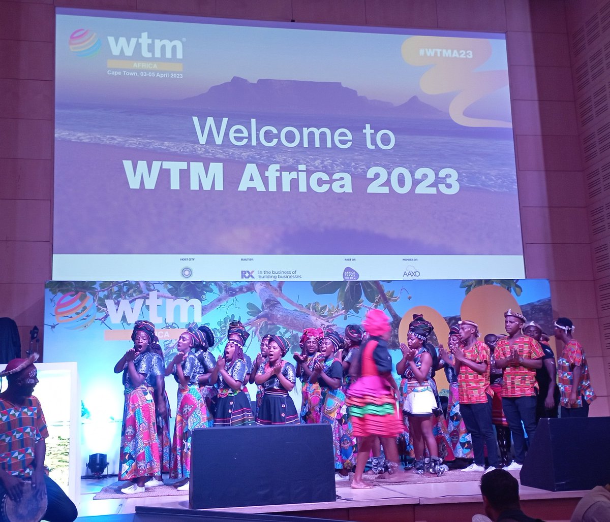 BukulaAsanda's tweet photo. Captivating cultural performance at the #WTMA23 opening ceremony. #WeDoTourism #tourism #tourisme #Tourist_Attractions https://t.co/n1iVgvdXzh