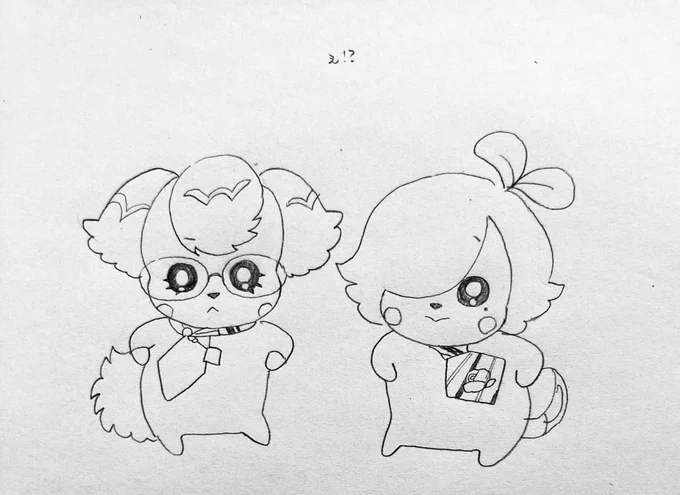 🌈  二次創作捏造びぴむ 二千了サ風味パロ  自分が見たいだけ幻覚らくがき 