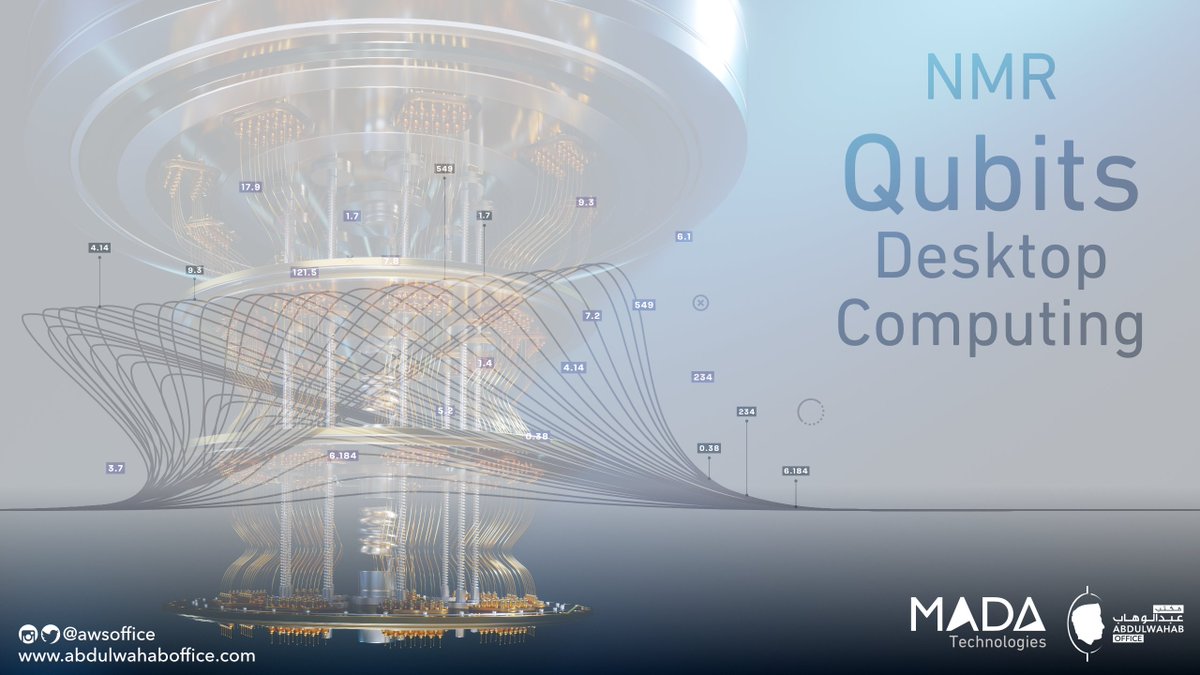 AWsOffice's tweet image. Welcome Quantum Computing. Novel NMR Qubit Desktop Computing. Explore more with MADA technologies a company of Abdulwahab’s Office.
#quantum_computing