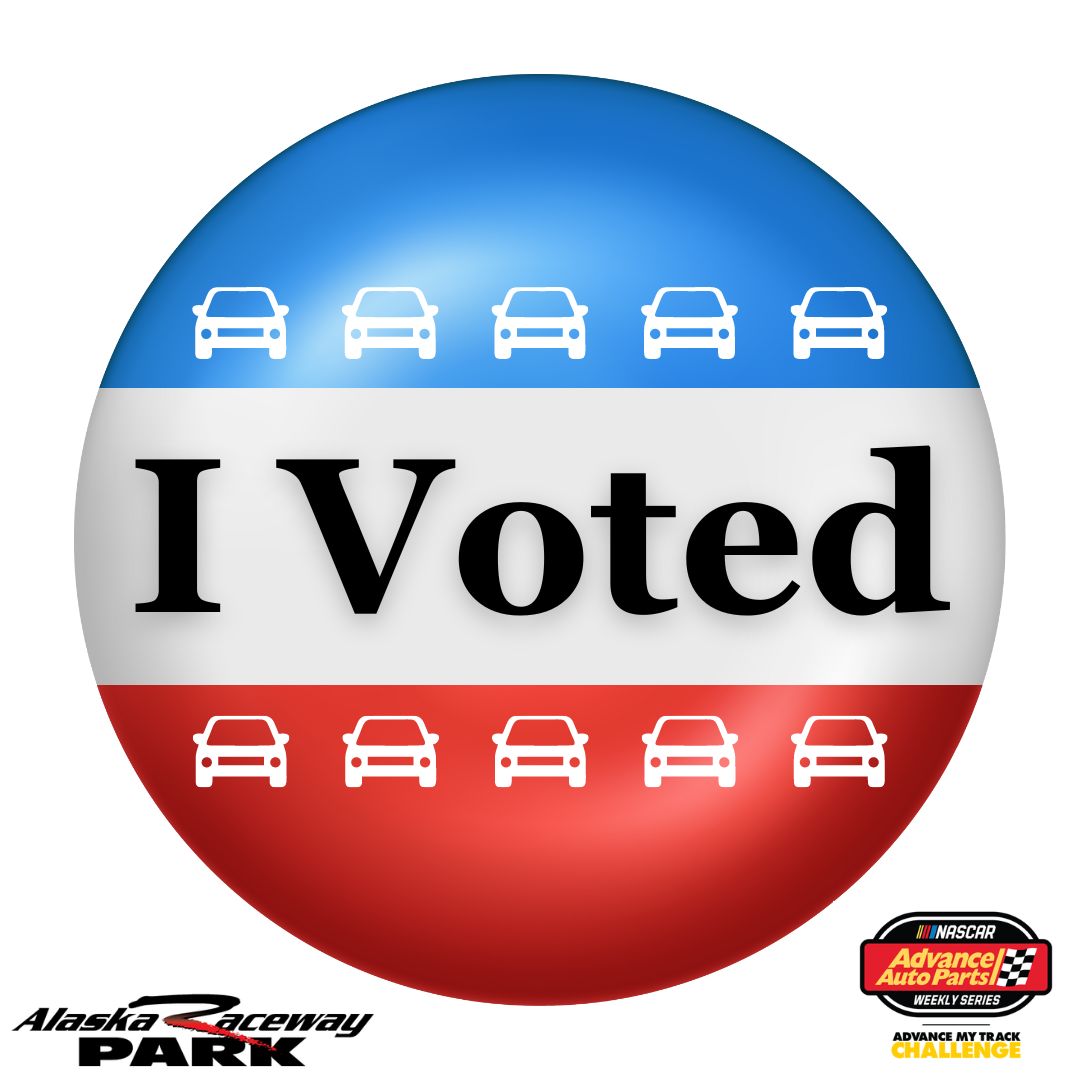 If you voted in the NASCAR Advance Auto Parts #AdvanceMyTrack challenge then you have earned this "I Voted" sticker! Retweet to let everyone know, and remember to vote three times per day at advancemytrack.com.

#raceak #NASCAR #nascarroots