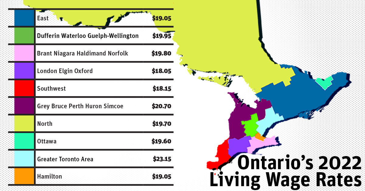 RebeccaZandberg's tweet photo. Minimum wage is going up. That's the good news. The bad news? It still doesn't come close to keeping up with inflation or the cost of living. More w/ @OnLivingwage's Craig Pickthorne at 7:10. #ldnont

MORE:
https://t.co/UQ5t0pjOOv https://t.co/IjdlI3fTCh