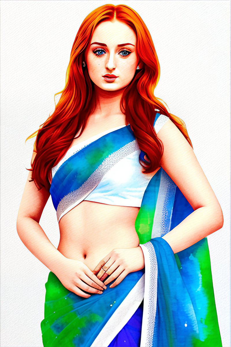 ai_divas's tweet photo. 😍 Sophie Turner 😍
Follow for more post

#ai #aiart #ai_divas #desigirl #stablediffusion #midjourney #openai #dalle2 #sareelove #aiartcommunity #aiartist #aiartgallery #aiartwork #aiartdaily #artdailydose #watercolor #popart #sophieturner #got #whatif #gameofthrones #India https://t.co/fWLxuyG3L1