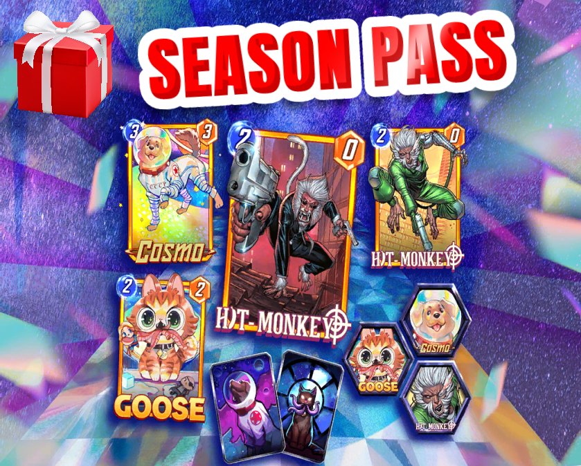 Owi_Snap's tweet photo. 🎁 #Giveaways #MarvelSnap 🎁

Yo les p'tits Poros ! 
Un concours flash pour gagner le nouveau Season Pass ça vous dit ?

✅ Follow me
🔁 Retweet
🚻 Tague un(e) pote malin comme un singe (ou pas) 🙈

🕗Tirage au sort le 4/04 à 20H 🫰 https://t.co/f832XLBixV