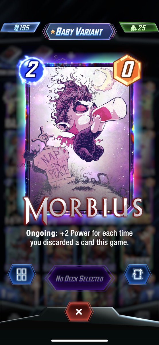 JcBlue_eth's tweet photo. @ninaisnoob This is my favourite, baby morbius https://t.co/GU5fNShBZQ