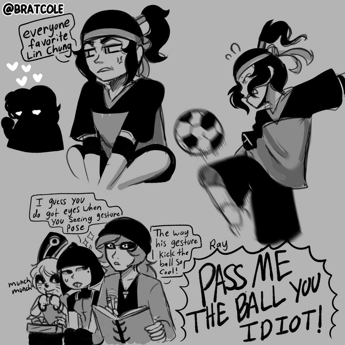 Bratcole2515441's tweet photo. Hero 108 doodleโจ #hero108 #linchung #jumpyghostface #mightyray #mystiquesonia #doodle #myart https://t.co/eD1RbtyBkA