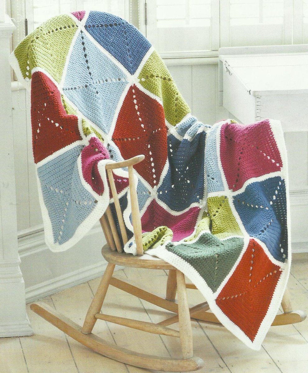 Crochet Granny Square Colour Block Blanket Pattern #homeimprovement #colour #blanket #grannysquare #throw #crochetblanket #crochet #earlybiz #MHHSBD #shopindie #blocks #yarn etsy.me/3zr6Ju1