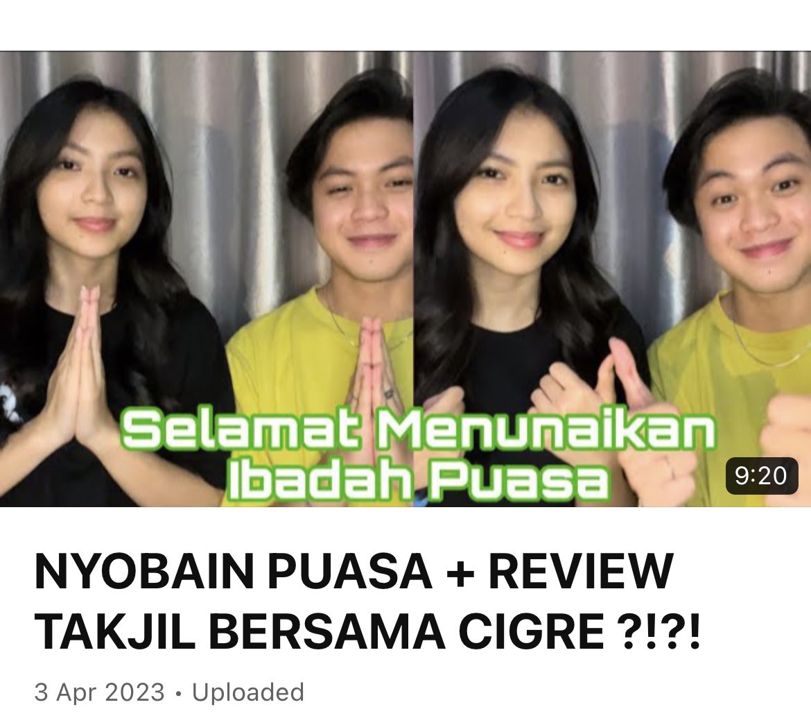 UPLOAD JAM 6 SORE GUYS !!!