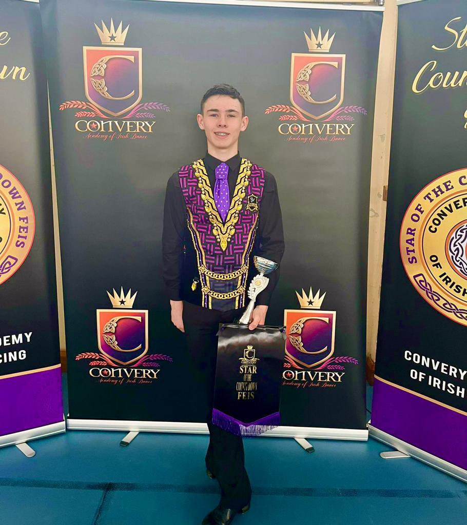 Best of luck to our U16 player Oisin Kelly who is dancing in the U14 Clrg World Irish Dancing Championships today, all the way in in Montreal, Canada no less. Ádh mór Oisin! ☘️
