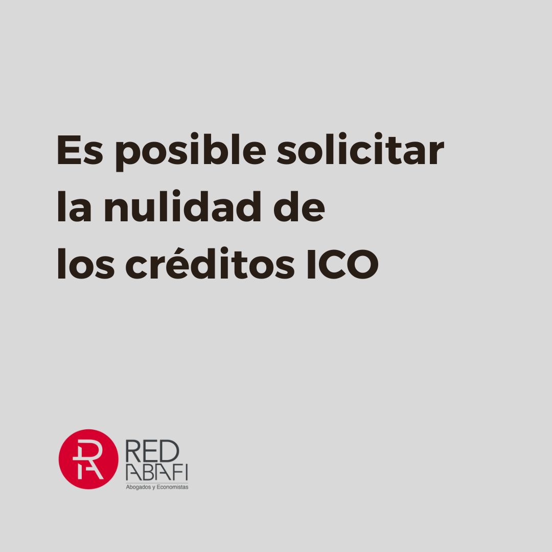 👉 Si suscribiste un #créditoICO sin la suficiente información, de manera errónea o avalaste personalmente, puedes solicitar su nulidad. Nuestros abogados analizarán tu caso y estudiarán si es posible reclamar judicialmente.

➕Más información: redabafi.es/como-reclamar-…