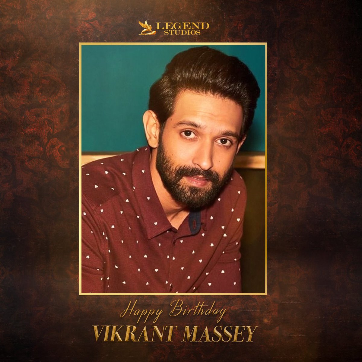 Many many happy returns of the day dear #VikrantMassey.

- Team @LegendStudios_ 

#HappyBirthdayVikrantMassey