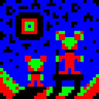 BlitkinBot's tweet photo. Scramble #262 Dada Logo  sold for 0.01  https://t.co/GsPhNvyH8u https://t.co/pswTWD4rEj