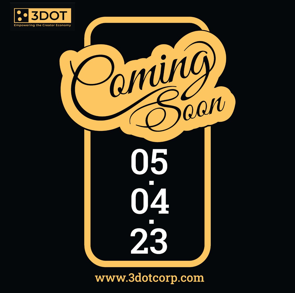 3dot_corp's tweet photo. Launching soon our upcoming NFT Marketplace built for all aspiring creative people #3dotcorp #nft #nftmarketplace #influencers #cyrpto #cryptocurrency #nftartists #nftart https://t.co/NdP9IGuw5z
