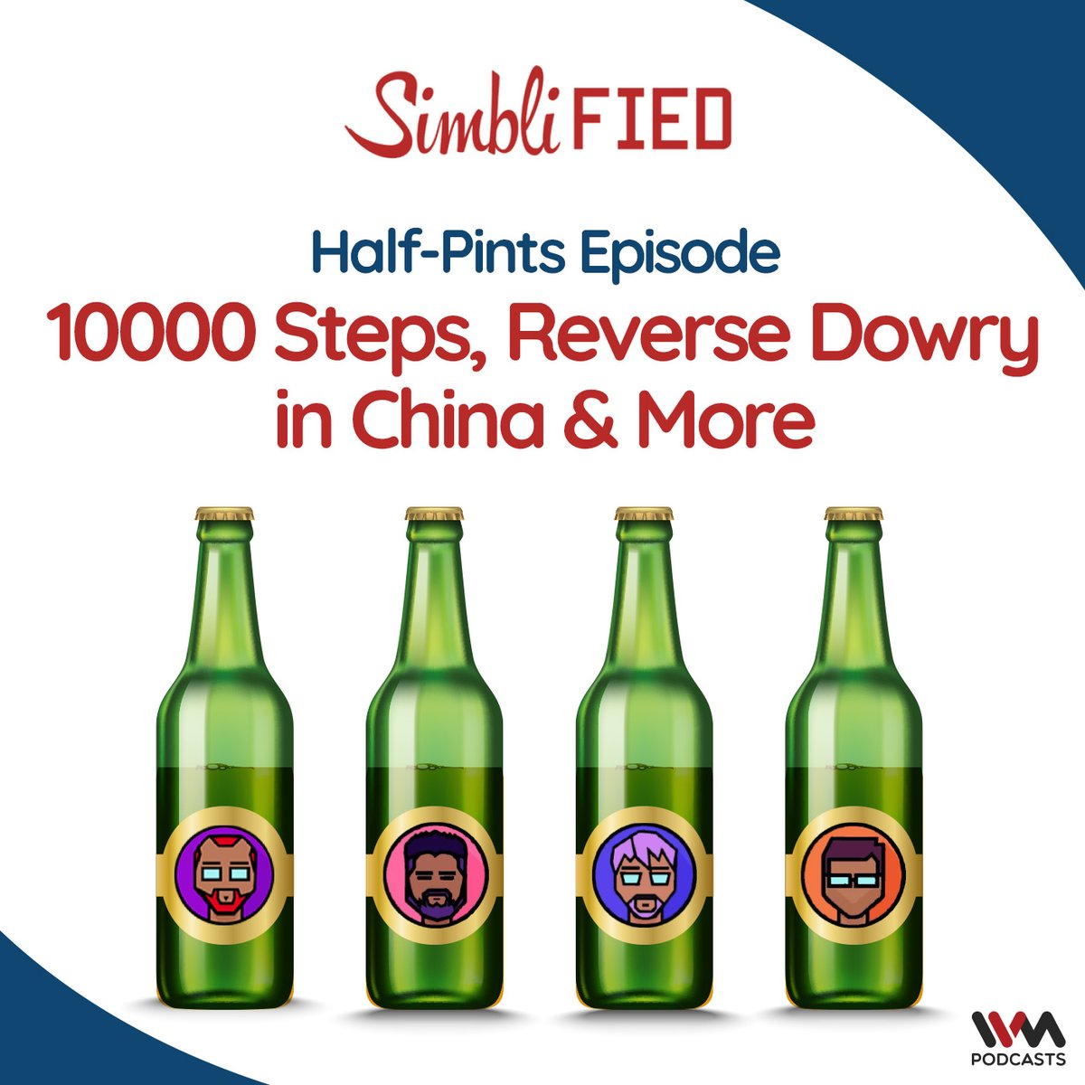 What are the unanticipated effects of China's one-child policy, and where did the 10,000-step rule come from? To discover more about this, tune into the Half Pints episode of Simblified.  

<a href="/Srikeit/">Srikeit</a> <a href="/shenoyn/">Narendra Shenoy</a> <a href="/notytony/">notytony</a> <a href="/chuck_gopal/">Deepak Gopalakrishnan</a> 

bit.ly/3KCnQzD