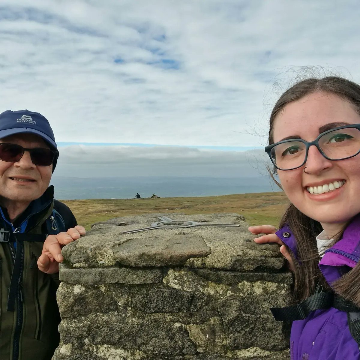 Debbie_Cleo's tweet photo. Yesterday my dad and I went on a very muddy walk... but we ended up on top of Ingleborough ⛰️🥰
#Ingleborough #Yorkshire #yorkshirethreepeaks #walking #Sunday #walkswithdad https://t.co/HVcboeyJ5w