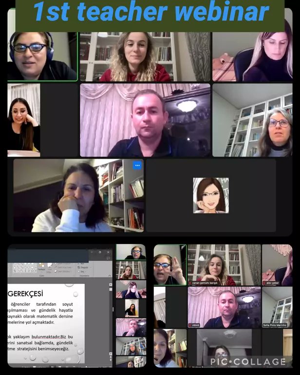 Math-Art-2 proje webinarı Mehmet UZA