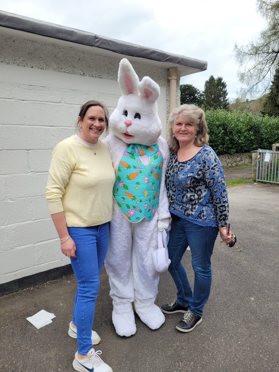 emma_slowe's tweet photo. Easter bunny hopped in to see the lovely ladies in avoca village hall. #easter https://t.co/3XLk3pbVXs https://t.co/GXUpiNFqbA