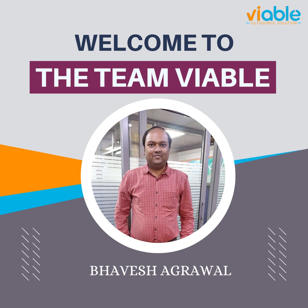 ViableOutsource's tweet photo. Team Viable is Growing!!
And we're excited to welcome Bhavesh to Team Viable.
.
.
#viableoutsourcesolution #welcometotheteam #newjoinee #Noida #newopportunities #welcome
#team #corporatelife #corporate #corporateculture https://t.co/H0Is1jlOGr