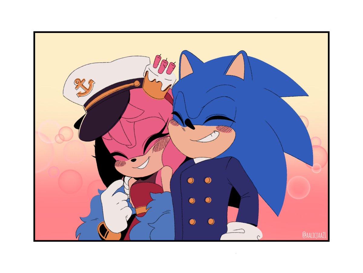 Amy's realization (art by @aalicjaa21 on Twitter). : r/SonAmy