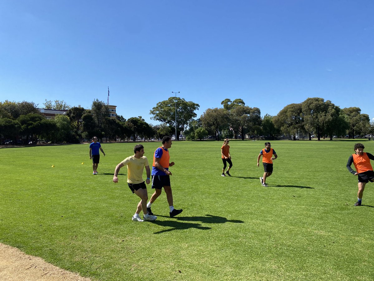 marco__lecci's tweet photo. Another exciting game at the @MonashBusiness #EconDept weekly soccer match! Lots of fun downunder. Come visit us! @JeanetBentzen @yveszenou1 Rhys Murrian, @DLSebastiano, @KMajlesi, @ClaudioLaba https://t.co/KMSyBI0mRz