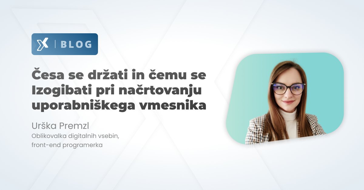 kompasxnet's tweet photo. Ali veste, da lahko le z nekaj koraki pridete do privlačne uporabniške izkušnje? 📷
Na našem blogu vam bo designerka Urška Premzl predstavila nekaj praktičnih taktik s katerimi lahko izboljšate vaš izdelek. 📷
Preberite si 📷 https://t.co/c9dAOHLsSY

#blog #znanje #UX #UI #design https://t.co/QfsDOE17E8