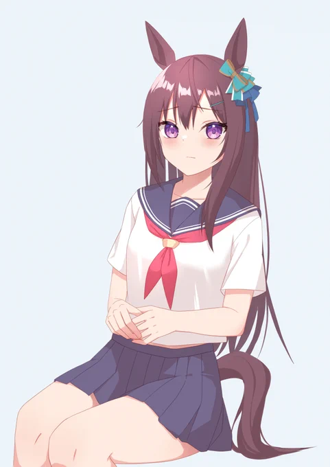 3日目 メジロドーベル(制服)#ウマ娘 #1週間チャレンジ 