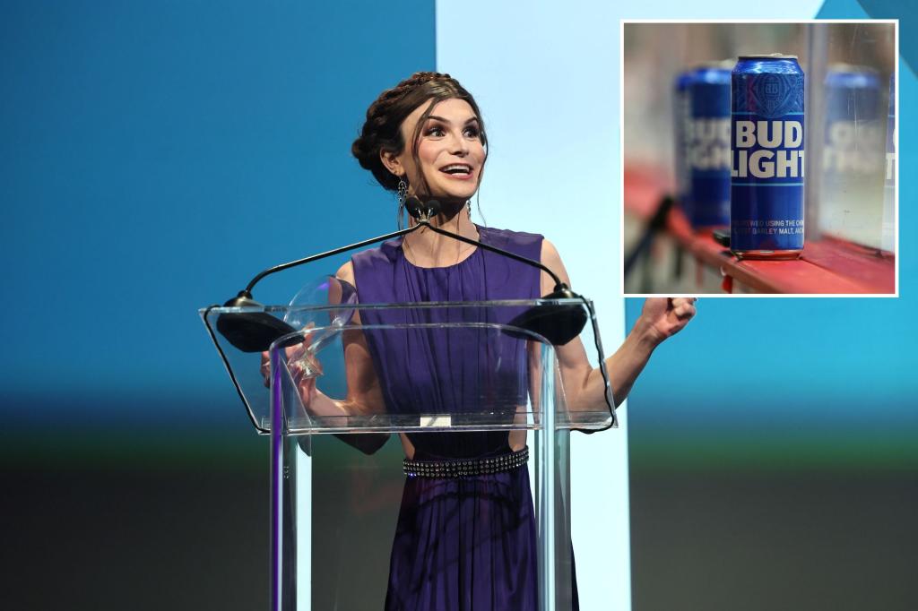nypost's tweet photo. Bud Light partners with trans activist Dylan Mulvaney for March Madness: ‘This isn’t a parody’ https://t.co/4XwRq5U4Wc https://t.co/agnGWQyoGJ