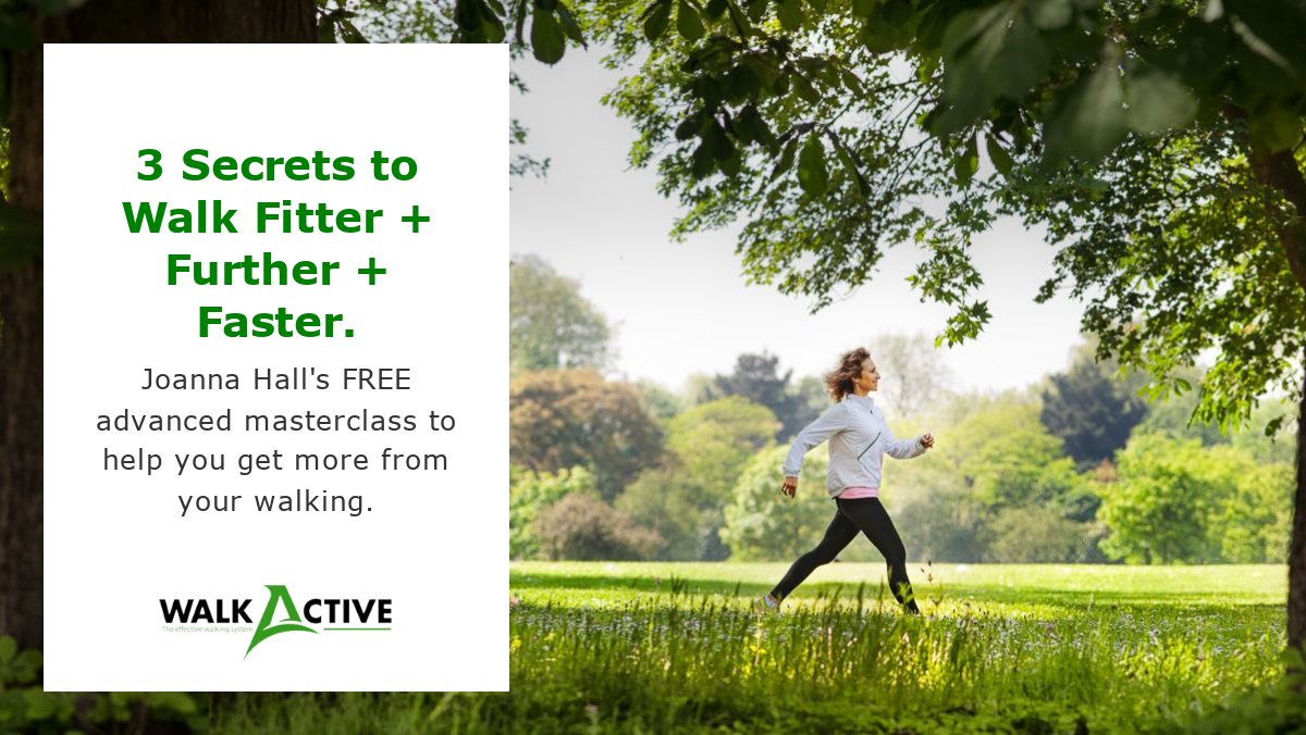 April Newsletter: Free WalkActive Webinar + chance to win. - mailchi.mp/09f25ea2848e/a…
Lots to help you walk better + fitter this month inc new audio coaching sessions in the App + free webinar training to help you walk fitter.
