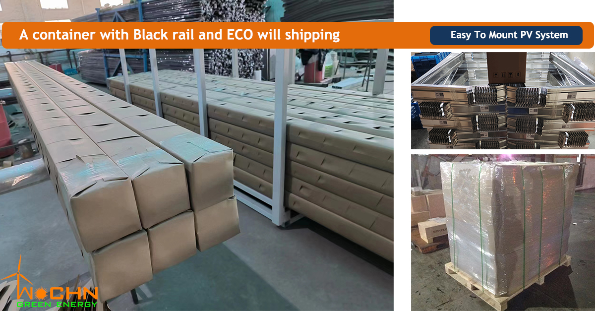 WochnEurope's tweet photo. 👏 The ECO ballast mount system and Black rail is more and more popular in Europe. A container will delivery to Eastern Europe recently.
++++
Info about ECO: https://t.co/8GYM4K5Zmq
Info about 5L rail: https://t.co/5gp3EvWKSk
#WOCHNSolarmount #WOCHNMount #easytomountPVsystem https://t.co/ucHNsZ96kP