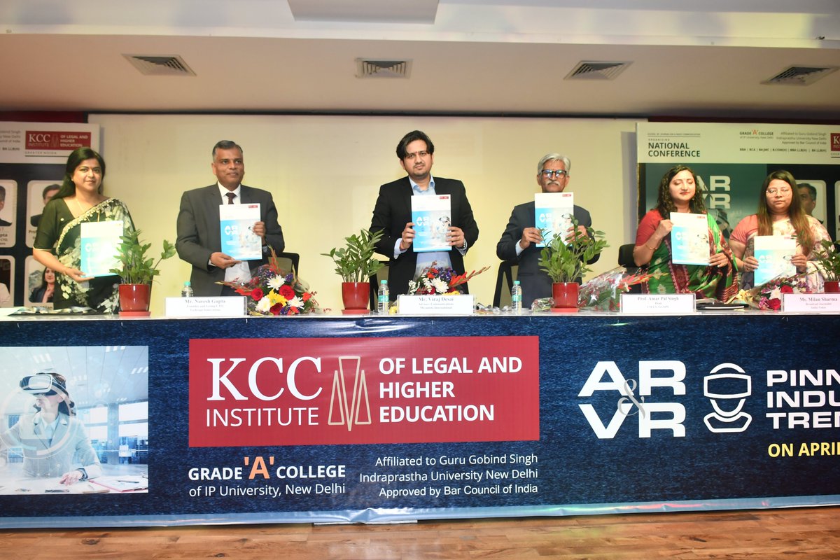 KCCinstitutes's tweet photo. School of Journalism & Mass Communication, KCC Institute of Legal and Higher Education, Greater Noida organized a National Conference on โAR & VR: PINNACLE INDUSTRY TRENDSโ on 1st APRIL, 2023
#kcc #kccinstitutes #kcciilhe #kccitm #ggsipu #ipuniversity #aktu #bba #bca #bajmc https://t.co/TL4KWNPIYI