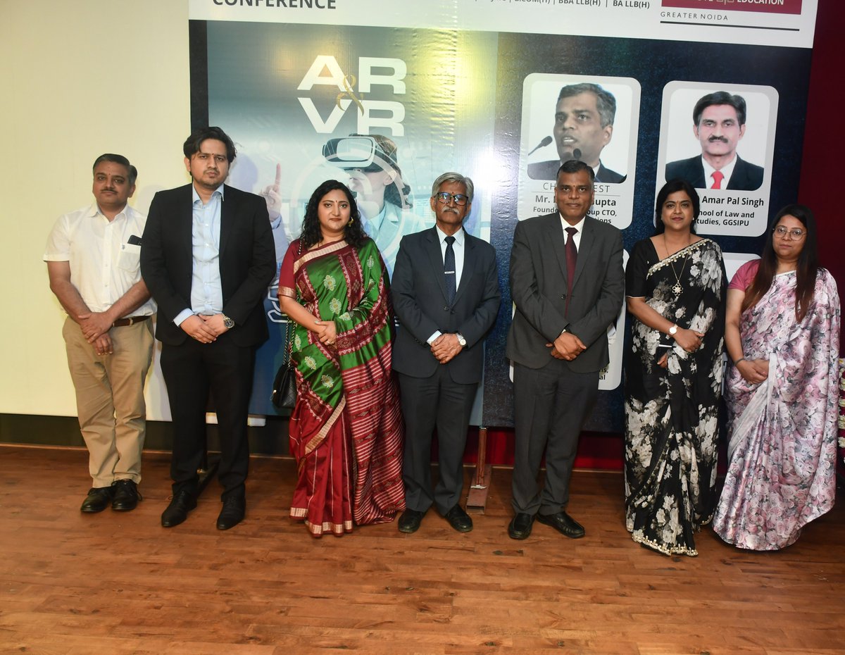 KCCinstitutes's tweet photo. School of Journalism & Mass Communication, KCC Institute of Legal and Higher Education, Greater Noida organized a National Conference on โAR & VR: PINNACLE INDUSTRY TRENDSโ on 1st APRIL, 2023
#kcc #kccinstitutes #kcciilhe #kccitm #ggsipu #ipuniversity #aktu #bba #bca #bajmc https://t.co/TL4KWNPIYI