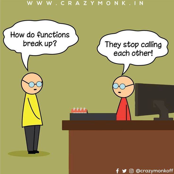 anantrp's tweet photo. That's how your code becomes complicated

#coding #developers #javascript #juniordevelopers #laravel #programmers #software #js #softwaredevelopers #web #php #notMyOwn https://t.co/lAPIU1SStc