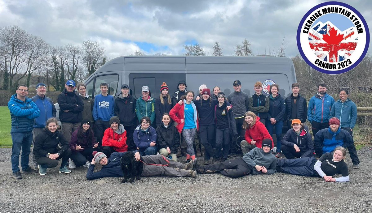 Team are on the road for success with Exercise Mountain Storm 2023 - just back from the Breacon Beacons completing more prep for the not so long away trip to Canada.

21 Sqns, 7 Wings & 3 Regions