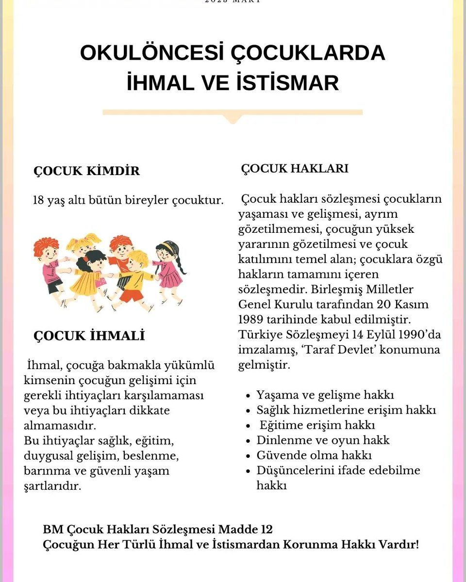 KayapRam's tweet photo. Okul öncesi çocuklarda ihmal ve istismarı konu aldığımız bültenimizin tam haline https://t.co/7MY0V1wfSX linkinden ulaşabilirsiniz 📖 @tcmeb @Murat4Kucukali @Kayahansubasi @kayapinarmem https://t.co/un8Liye65N
