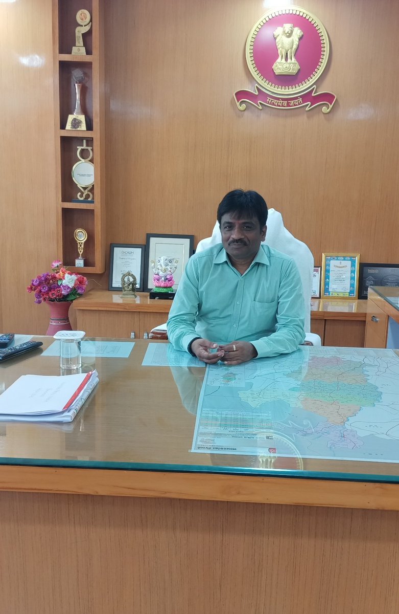 આજ રોજ જીલ્લા વિકાસ અધિકારી સાબરકાંઠા તરીકે કાર્યભાર સંભાળ્યો.