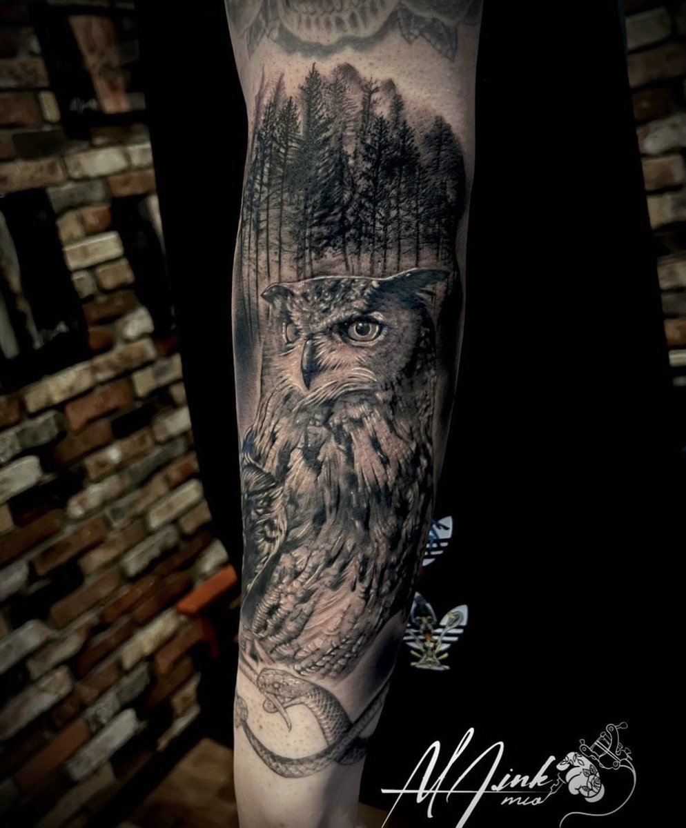 MAink_mio's tweet photo. owl tattoo 完成
お疲れ様でした https://t.co/0hAGlzVJwM