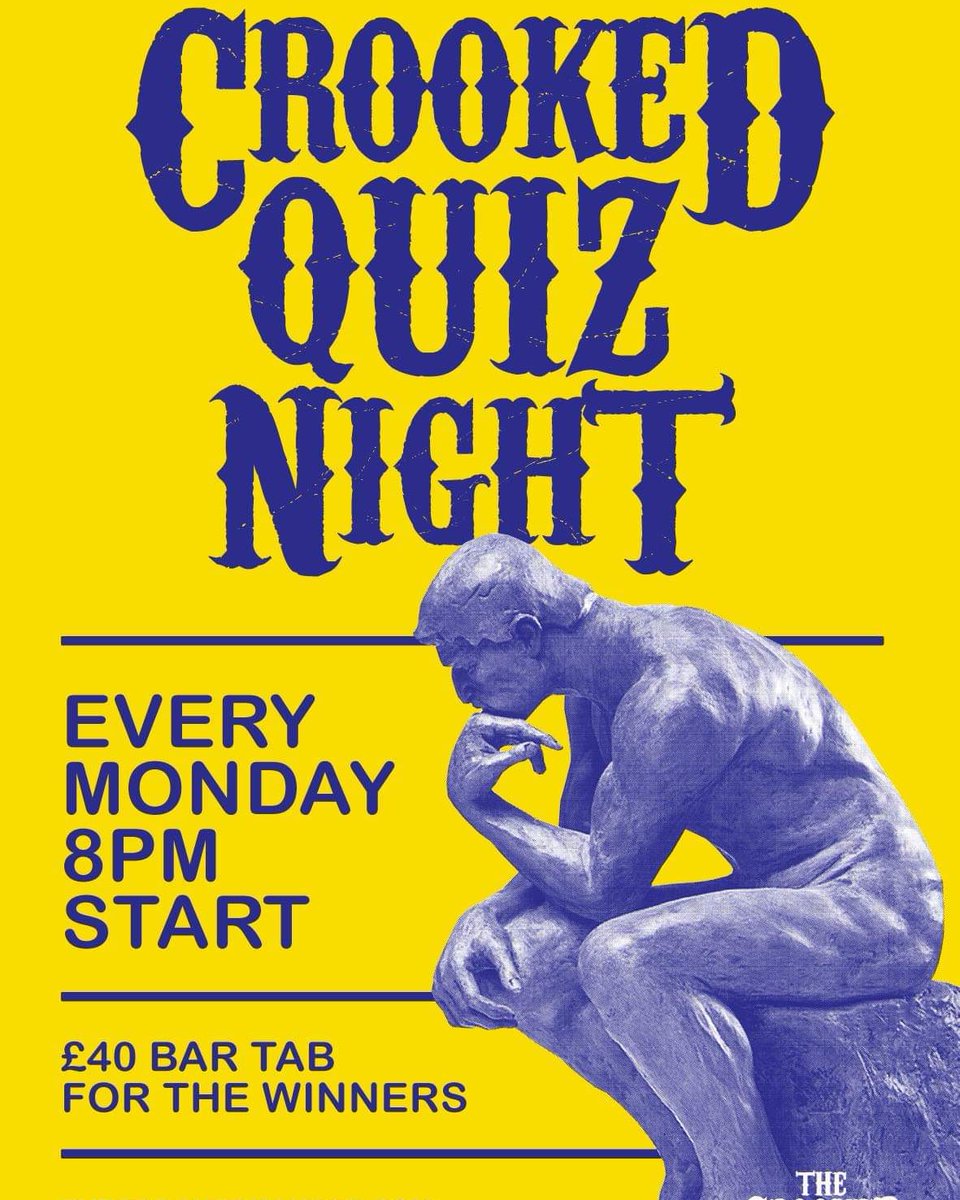 The Crooked Man Bar tweet media